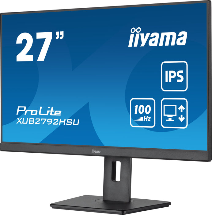 EAN 4948570122592 - iiyama XUB2792HSU-B6 pantalla para PC 68,6 cm (27") 1920 x 1080 Pixeles Full HD LED Negro imagen 5