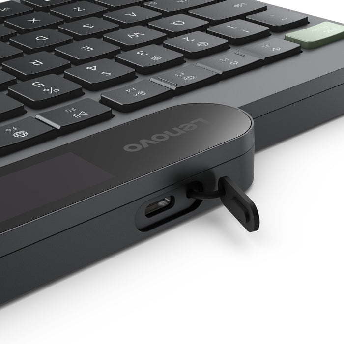 Lenovo 4y41r69489 Teclado Hogar / Oficina Bluetooth Inglés De Ee. Uu. Negro, Verde