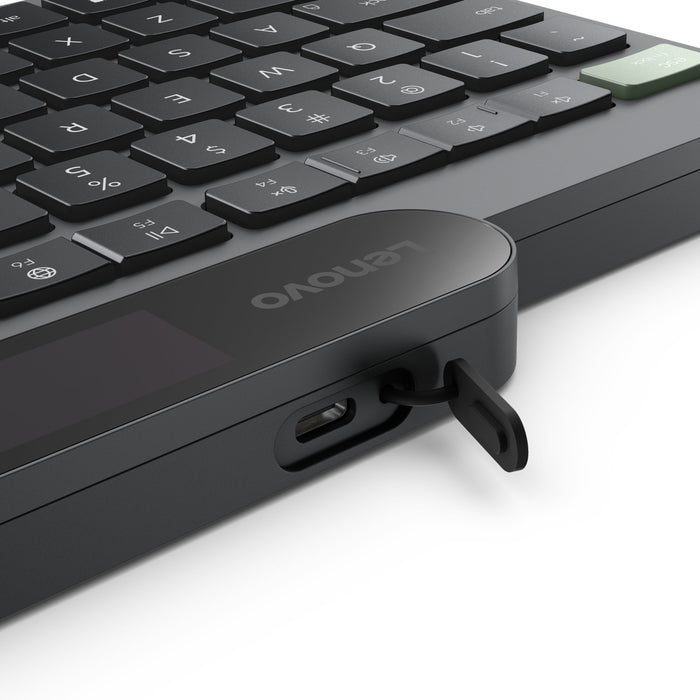 EAN 0195892118138 - Lenovo 4Y41R69494 teclado Hogar / Oficina Bluetooth Inglés de EE. UU. Negro, Verde imagen 6