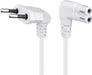 EAN 4040849973499 - Goobay 97349 cable de transmisión Blanco 1,5 m Enchufe tipo C C7 acoplador imagen 1
