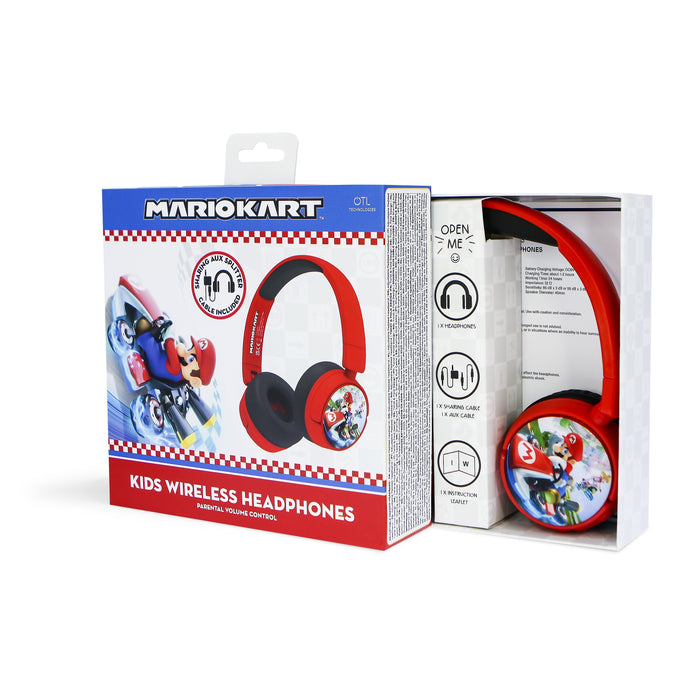Auriculares Inalámbricos Para Niños - Mario Kart