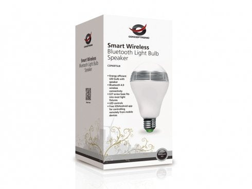 Conceptronic Bombilla Rgb Altavoz Bluetooth Ibullbspiker