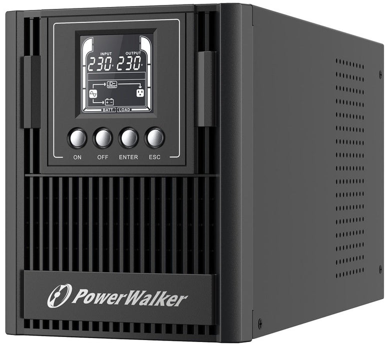 EAN 4260074982459 - PowerWalker VFI 1000 AT sistema de alimentación ininterrumpida (UPS) Doble conversión (en línea) 1 kVA 90 imagen 1