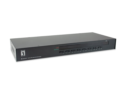 EAN 4015867229392 - LevelOne KVM-3216 interruptor KVM Montaje en rack Negro imagen 1