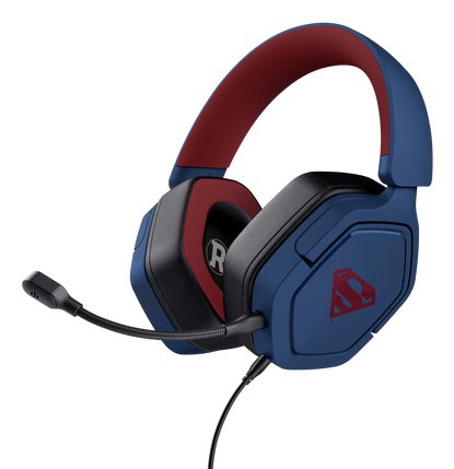EAN 8713439257397 - Trust GXT492SM Carus Alámbrico Diadema Juego Azul, Rojo imagen 1
