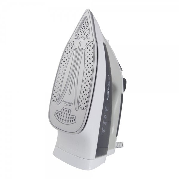 EAN 5901299956694 - Esperanza CHINO Plancha vapor-seco Suela de cerámica 2400 W Negro, Gris, Blanco imagen 5