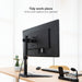 EAN 8433281012011 - TooQ DB1701TN-B soporte para monitor 81,3 cm (32") Escritorio Negro imagen 7