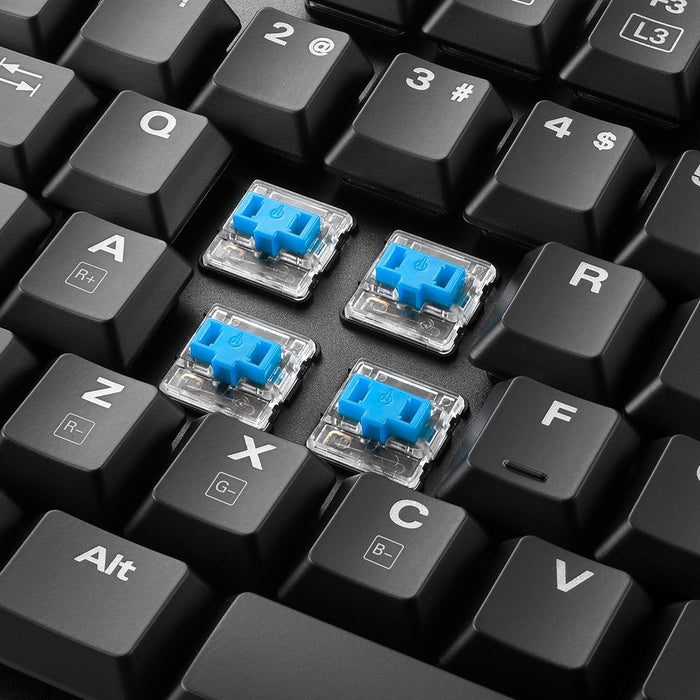 EAN 4044951027903 - Sharkoon PureWriter RGB teclado Juego USB AZERTY Francés Negro imagen 3