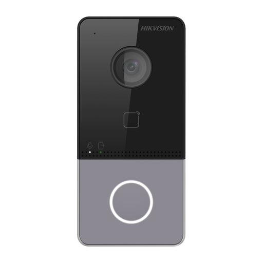 EAN 6931847109844 - Hikvision DS-KV6113-WPE1(C) sistema de intercomunicación de video 2 MP Negro, Gris imagen 1