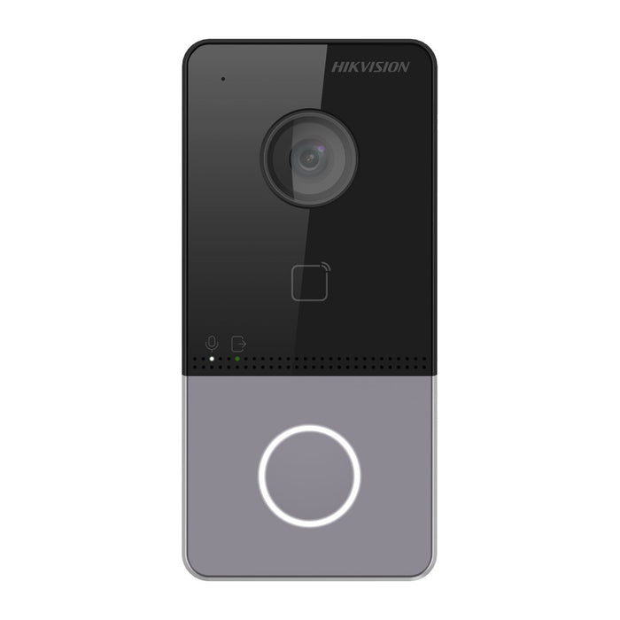 EAN 6931847109844 - Hikvision DS-KV6113-WPE1(C) sistema de intercomunicación de video 2 MP Negro, Gris imagen 1