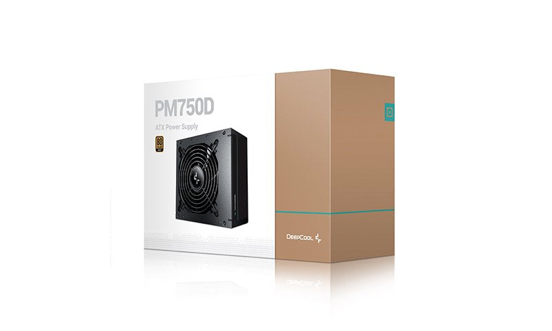 Fuente De Alimentacion Deepcool Atx 750w Pm750d Negro