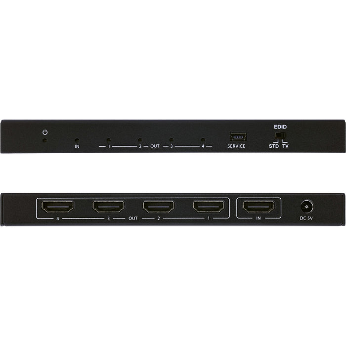 Splitter Hdmi  4 Puertos 4k 30hz Inline