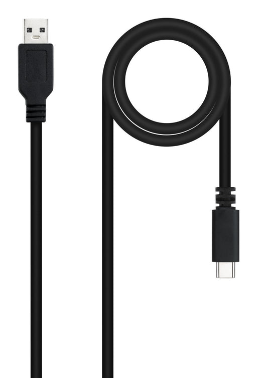 EAN 8433281011915 - Nanocable 10.01.2103 cable USB USB 2.0 3 m USB A USB C Negro imagen 1