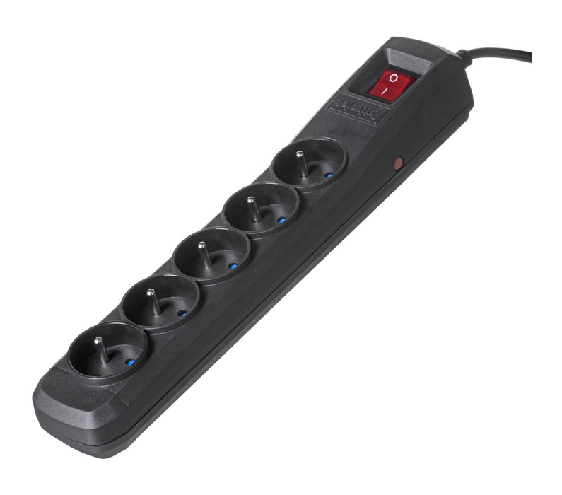 EAN 5901443113362 - Activejet ACP-5GN 3M CZ base múltiple 5 salidas AC Interior Negro imagen 2