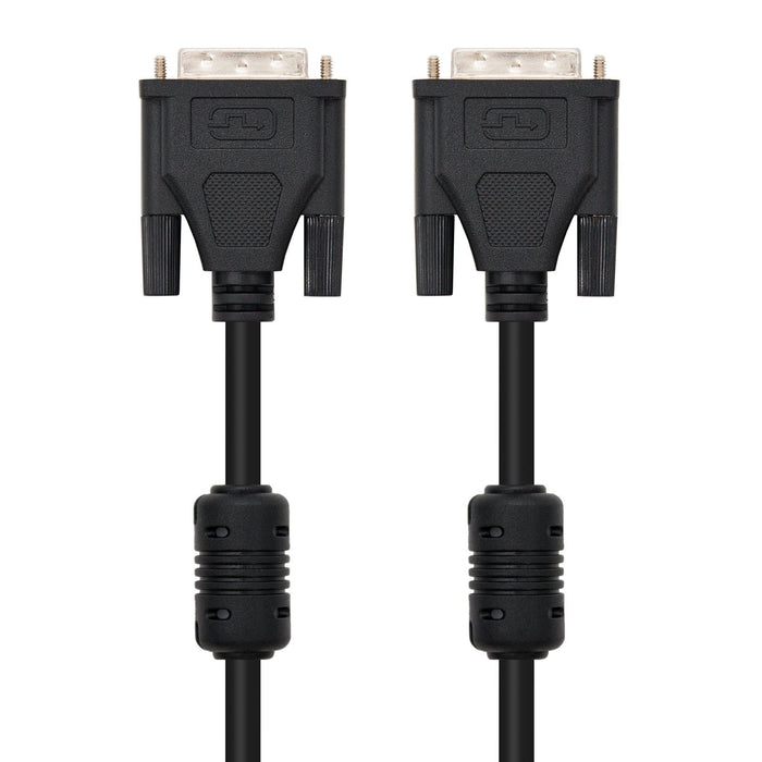 EAN 8433281000773 - Nanocable 10.15.0603 cable DVI 3 m Negro imagen 2