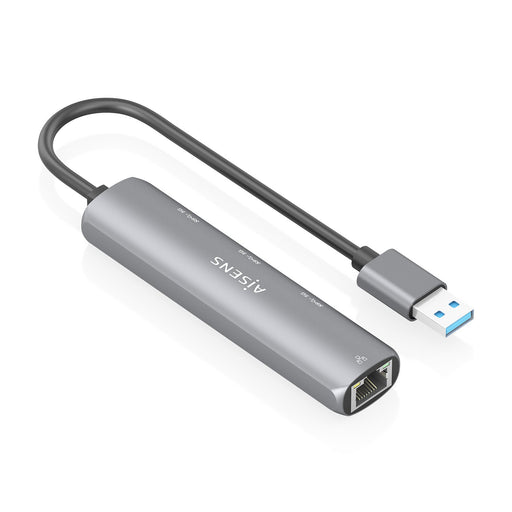 EAN 8435739903964 - AISENS ASUC-4P034-GR base para portátil y replicador de puertos Alámbrico USB 3.2 Gen 1 (3.1 Gen 1) Type- imagen 2