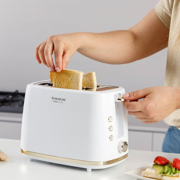EAN 8414234607072 - Taurus TO800P tostadora 7 2 rebanada(s) 800 W Blanco imagen 4