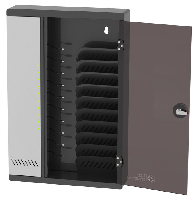 Good Connections Wandladeschrank Bis 11", Usb-Cö, 30w Port
