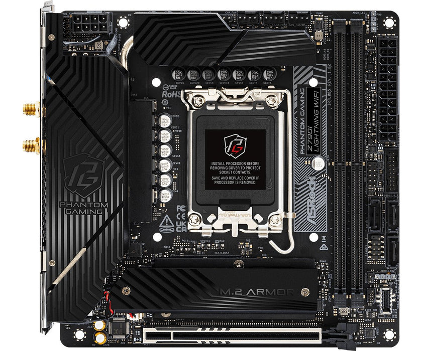 EAN 4710483946660 - Asrock Z790I Lightning WiFi Intel Z790 LGA 1700 mini ITX imagen 2
