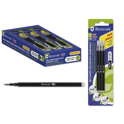 EAN 8430173275332 - Bismark 327533 Recambio de bolígrafo Negro 3 pieza(s) imagen 1