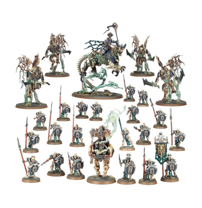 Warhammer Aos - Battleforce Ossiarch Bonereapers : Phalange De La Myriade Du Neant
