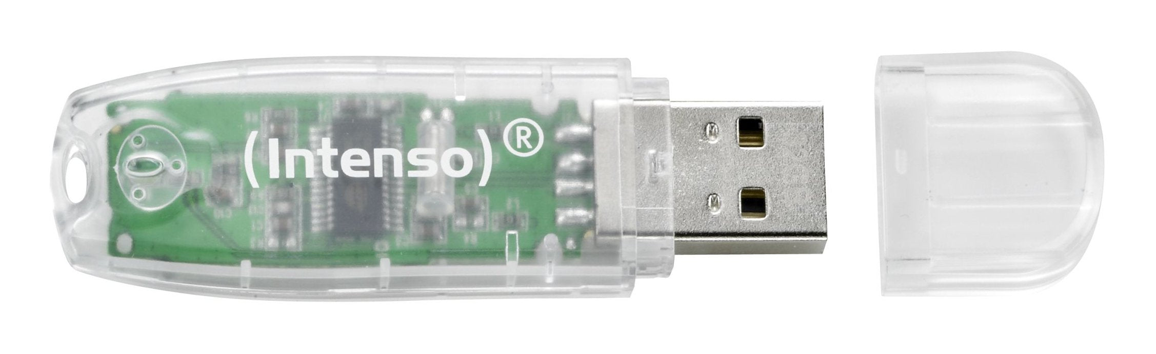 EAN 4034303015245 - Intenso Rainbow Line unidad flash USB 32 GB USB tipo A 2.0 Transparente imagen 2
