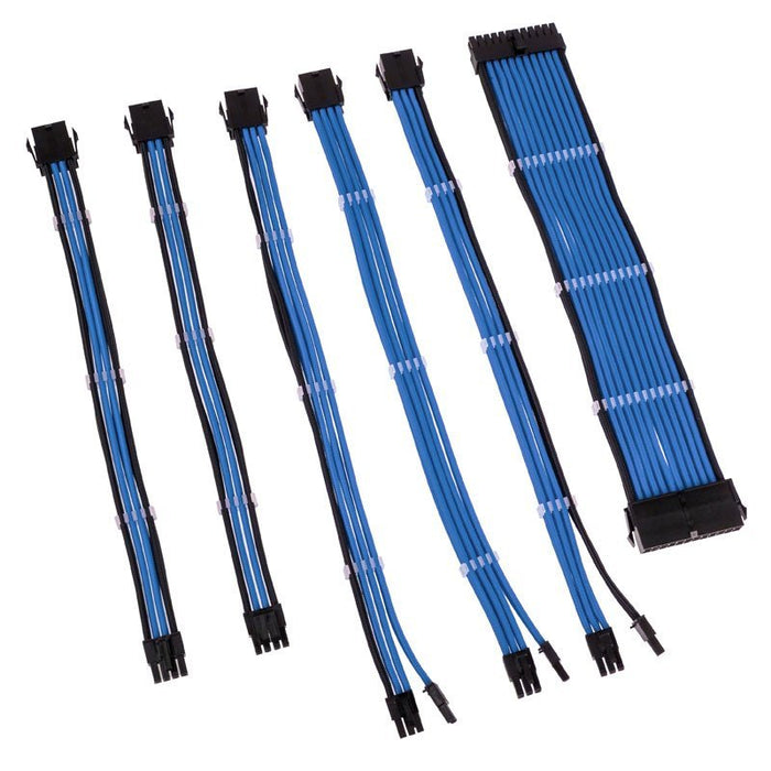 Kolink Core Adept Braided Cable Extension Kit - Azul