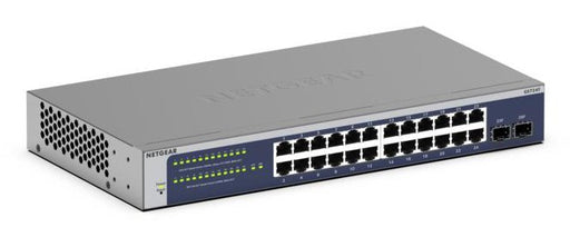EAN 0606449169119 - NETGEAR GS724Tv6 Gestionado L2+/L3 Gigabit Ethernet (10/100/1000) 1U Azul, Gris imagen 1