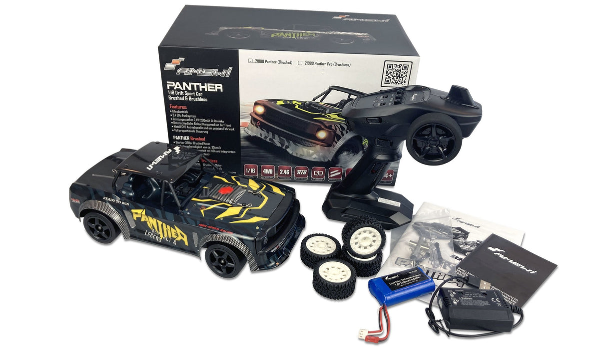 EAN 4260677956260 - Amewi Panther Pro modelo controlado por radio Coche de carreras Motor eléctrico 1:16 imagen 2