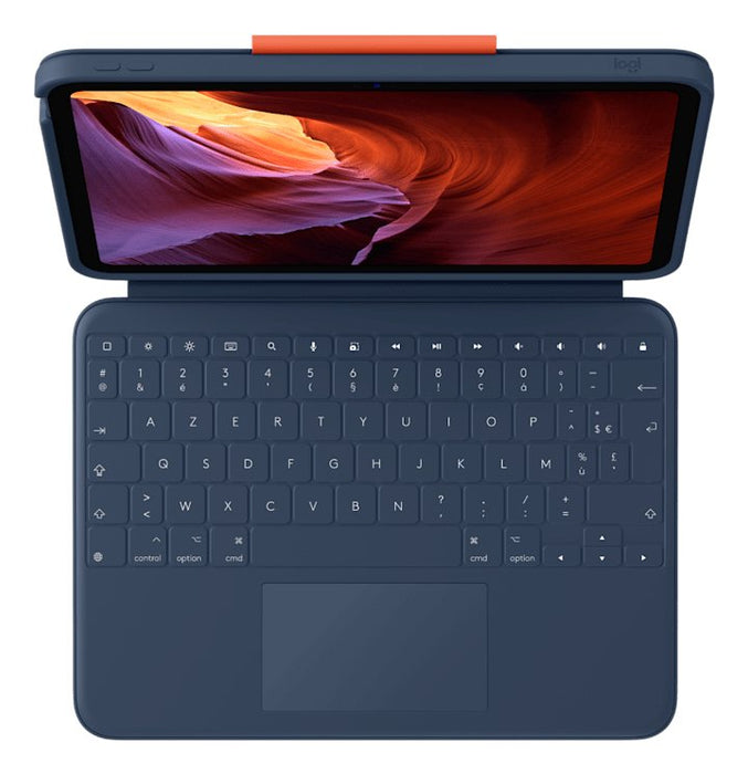 EAN 5099206106970 - Logitech Rugged Combo 4 Touch AZERTY Francés Smart Connector Azul imagen 7