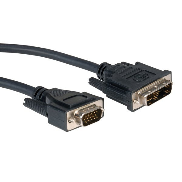 EAN 7611990133178 - ROLINE 11.04.5430 adaptador de cable de vídeo 3 m DVI-A VGA (D-Sub) Negro imagen 1
