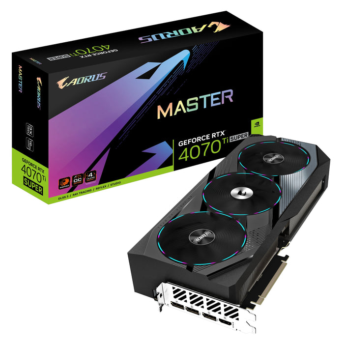 Tarjeta Grafica Gigabyte Rtx 4070 Ti Super Aorus Master 16gb
