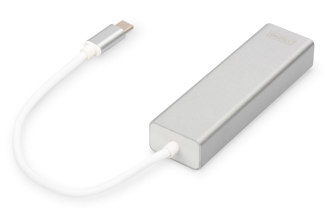 EAN 4016032430100 - Digitus DA-70255 base para portátil y replicador de puertos USB 3.2 Gen 1 (3.1 Gen 1) Type-C Gris, Blanco imagen 4