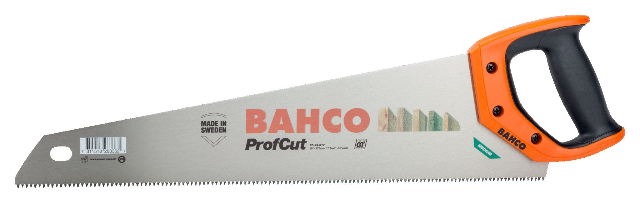 Bahco Sierra Manual Fuchsschwanz 550 Mm Pc-22-Gt7