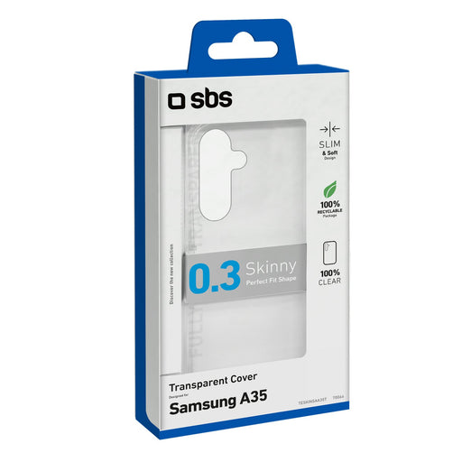 EAN 8018417470066 - SBS TESKINSAA35T funda para teléfono móvil 16,8 cm (6.6") Transparente imagen 2