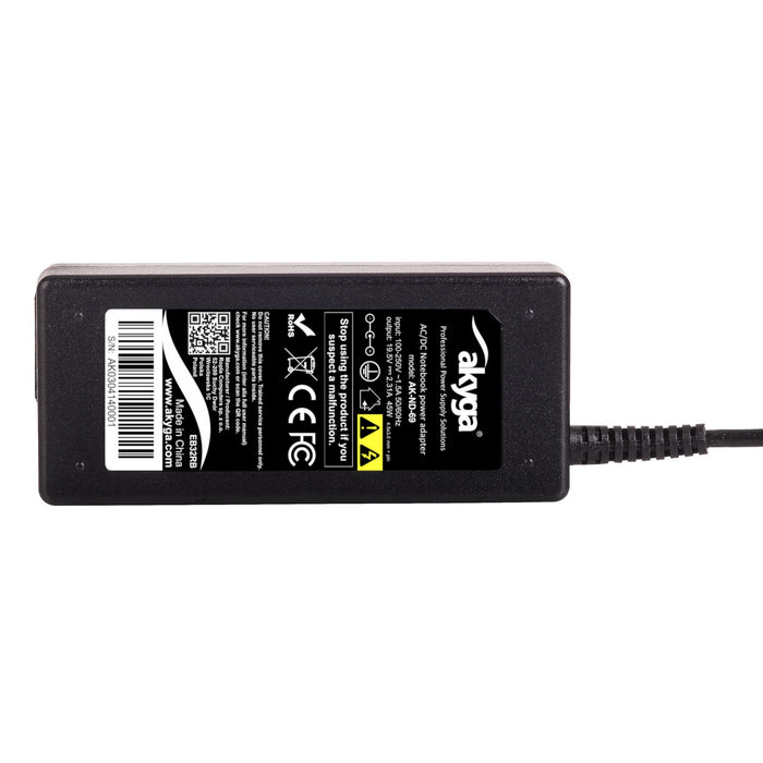 EAN 5901720135810 - Akyga AK-ND-69 adaptador e inversor de corriente Interior 45 W Negro imagen 6