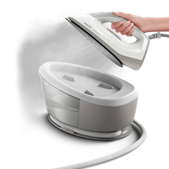 EAN 8720389029455 - Philips 2000 series PSG2000/80 estación plancha al vapor 2400 W 1,4 L Suela de cerámica Gris, Blanco imagen 4