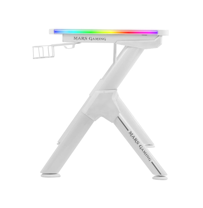EAN 8437023094068 - Mars Gaming MGD140RGBW escritorio para ordenador Gris, Blanco imagen 4