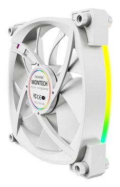 EAN 4710562747331 - Montech RX120 PWM Carcasa del ordenador Ventilador 12 cm Blanco 3 pieza(s) imagen 6