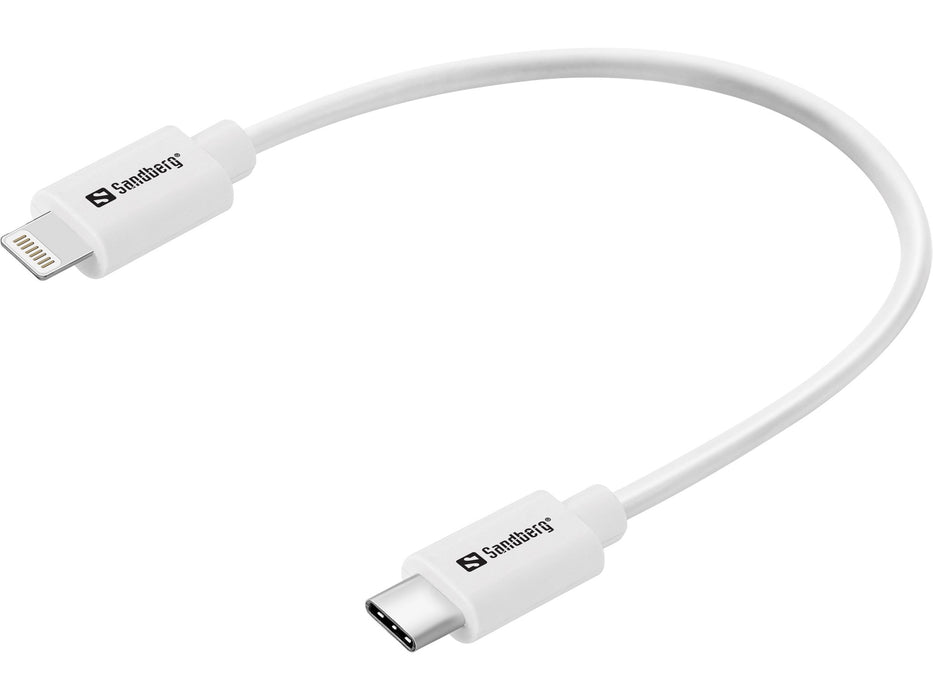 EAN 5705730136719 - Sandberg 136-71 cable de conector Lightning 0,2 m Blanco imagen 1