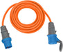 EAN 4007123673940 - Brennenstuhl 1167650610 base múltiple 10 m 2 salidas AC Exterior Naranja imagen 1