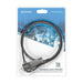 EAN 8435739901212 - AISENS ASLK-D40N03-BK cable antirrobo Negro 1,5 m imagen 7