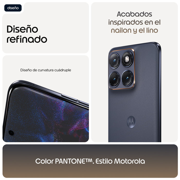 EAN 840493611020 - Motorola edge 70 fusion 17,2 cm (6.78") SIM doble Android 16.0 5G USB Tipo C 12 GB 256 GB 7000 mAh Negro imagen 10