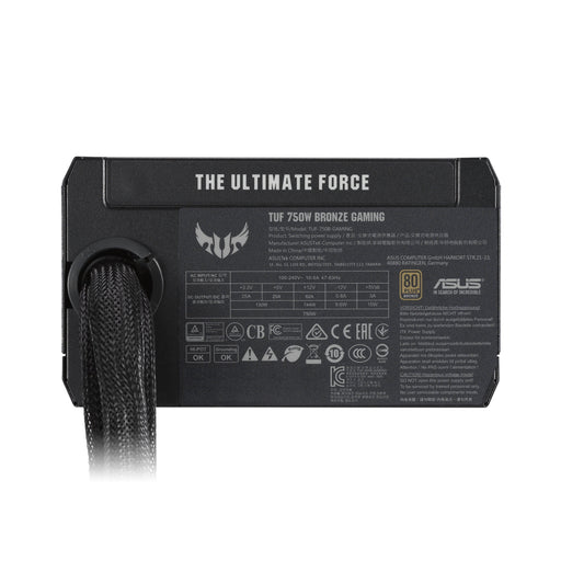 EAN 4718017724029 - ASUS TUF-GAMING-750B unidad de fuente de alimentación 750 W 20+4 pin ATX ATX Negro imagen 2