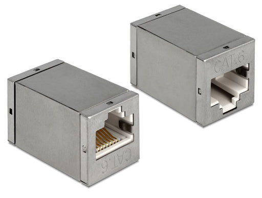 EAN 4043619862504 - DeLOCK 86250 cambiador de género para cable RJ45 Gris imagen 1