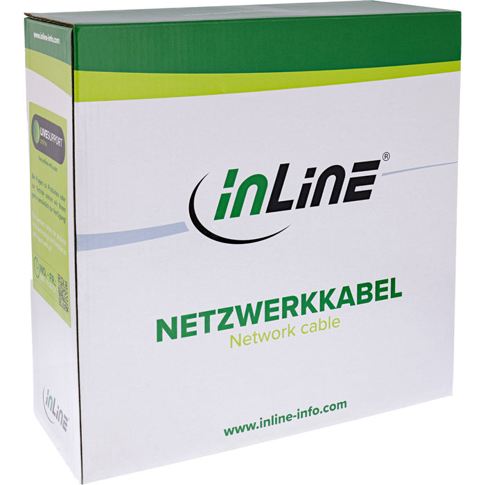 EAN 4043718270354 - InLine 76899O cable de red Naranja 100 m Cat6a S/FTP (S-STP) imagen 2
