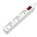 EAN 4052792049541 - LogiLink LPS230 base múltiple 1,5 m 3 salidas AC Interior Blanco imagen 1
