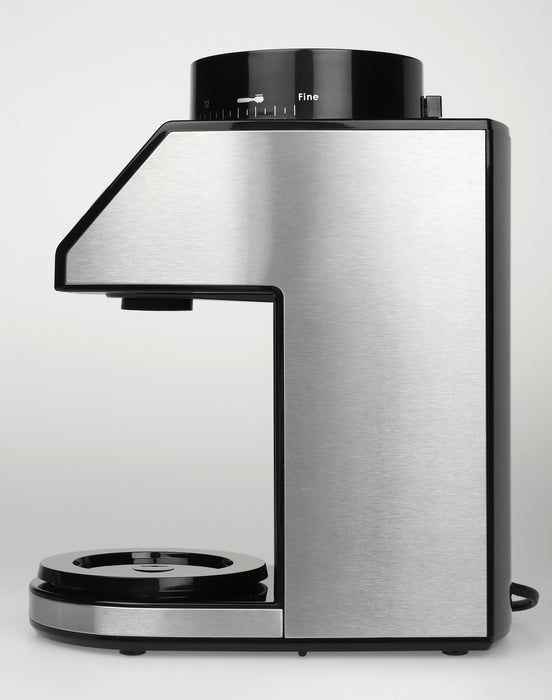 Molinillo De Café Melitta Calibra 1027-01  Eléctrico Cónico Con 39 Ajustes De Molienda, Apto Para Distintas Cafeteras, Moledor De Café Con Báscula Digital Y Pantalla Lcd, 200?G, Negro