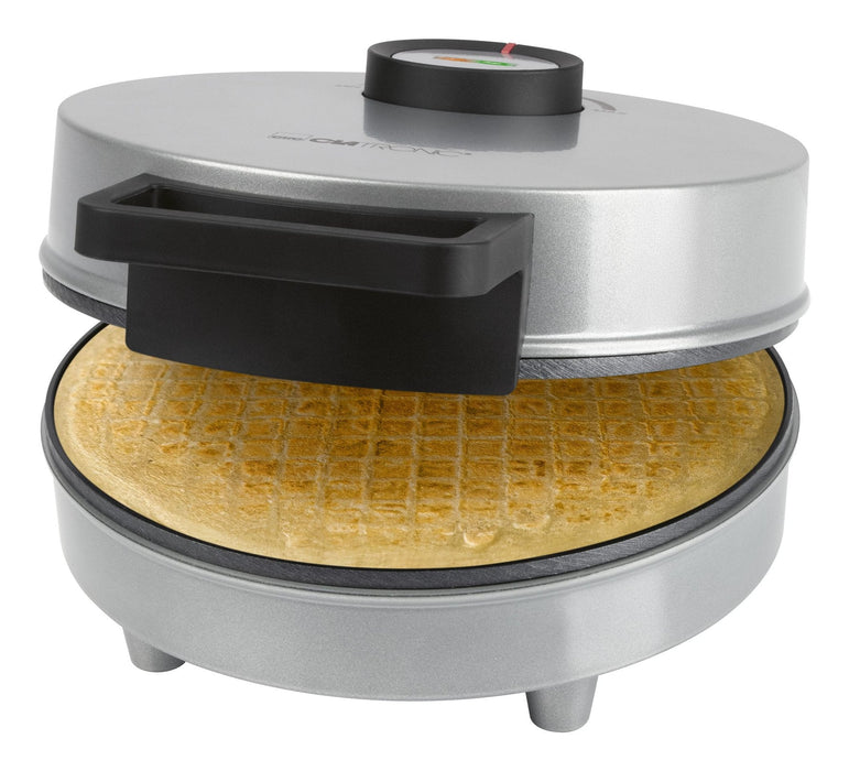Clatronic Ha 3833 1 Gofre(S) 1200 W Negro, Plata