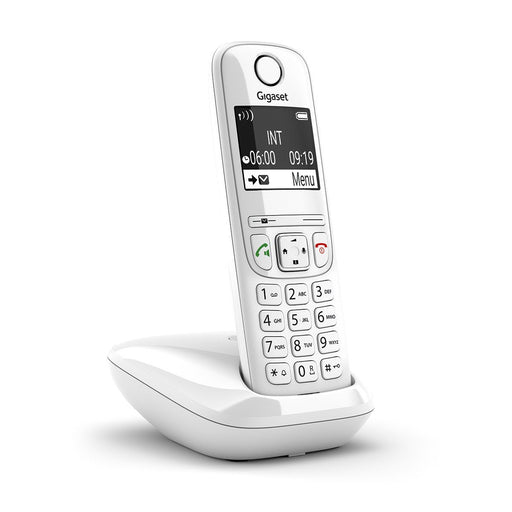 EAN 4250366854984 - Gigaset AS690 Teléfono DECT/analógico Identificador de llamadas Blanco imagen 1